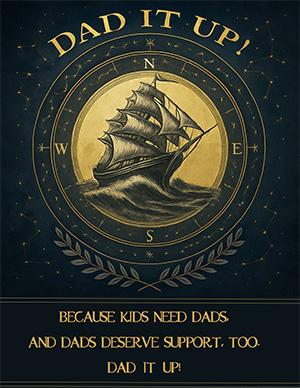 Dad It Up Banner Vert 081825